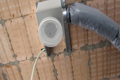 Diffusore forellato con plenum