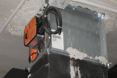 Serranda tagliafuoco installata